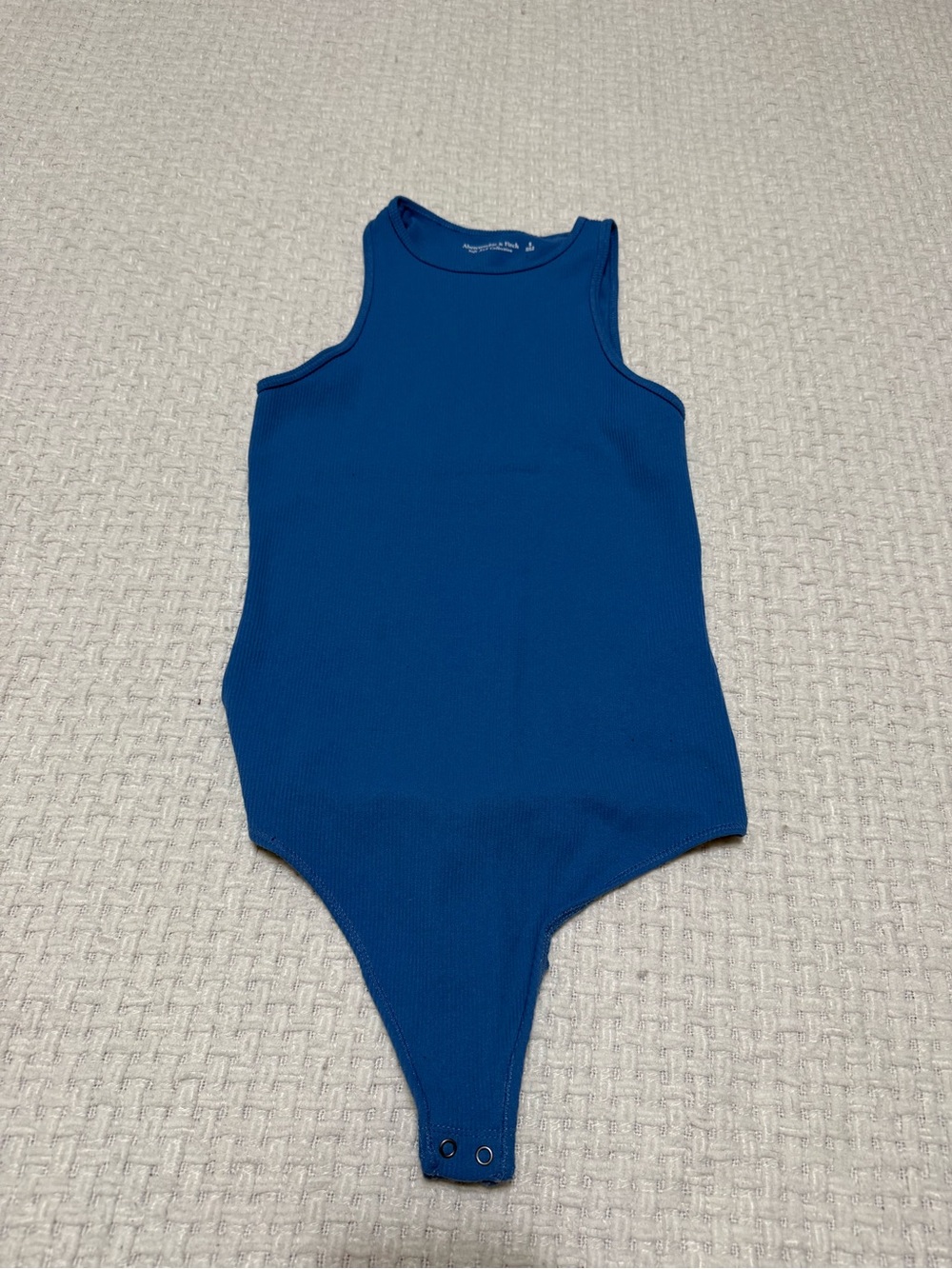 Abercrombie & Fitch blue women’s tank bodysuit Size S. Excellent condition!